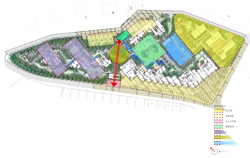 [广东]岭南现代自然山水居住区景观设计方案施工图下载【ID:161067151】