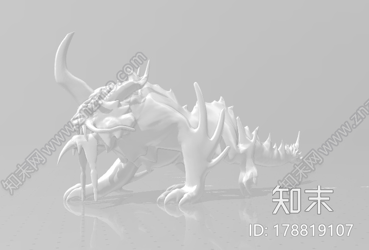 年兽3d打印模型下载【ID:178819107】