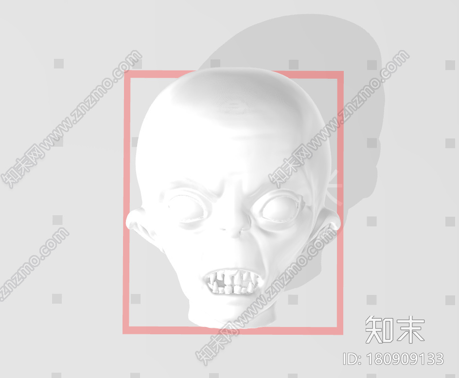 外星人头部83d打印模型下载【ID:180909133】