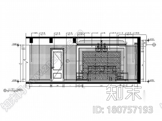 [江苏]某国际售楼处四居室样板房装修图（含效果）cad施工图下载【ID:180757193】