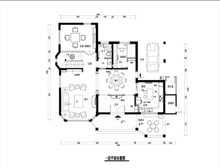 金域榕郡别墅住宅室内装修设计施工图及效果图cad施工图下载【ID:161776126】