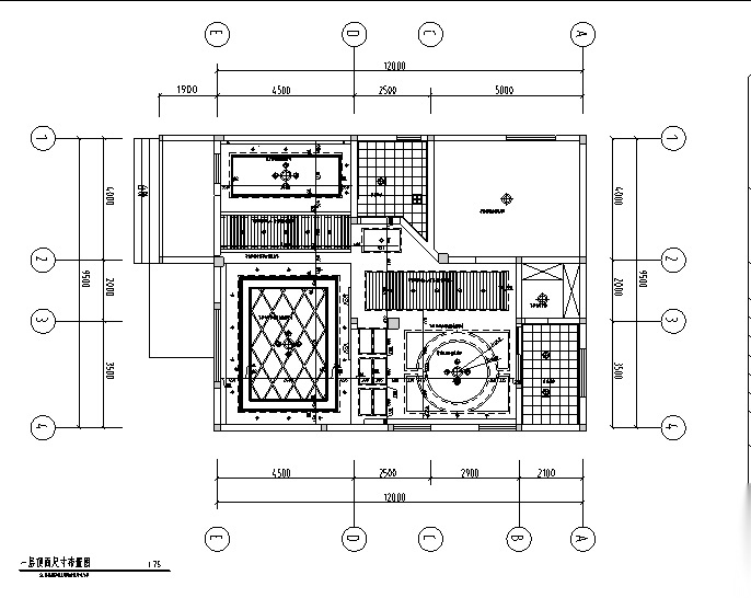 简约欧式风格两层别墅设计施工图（附效果图）cad施工图下载【ID:160495104】