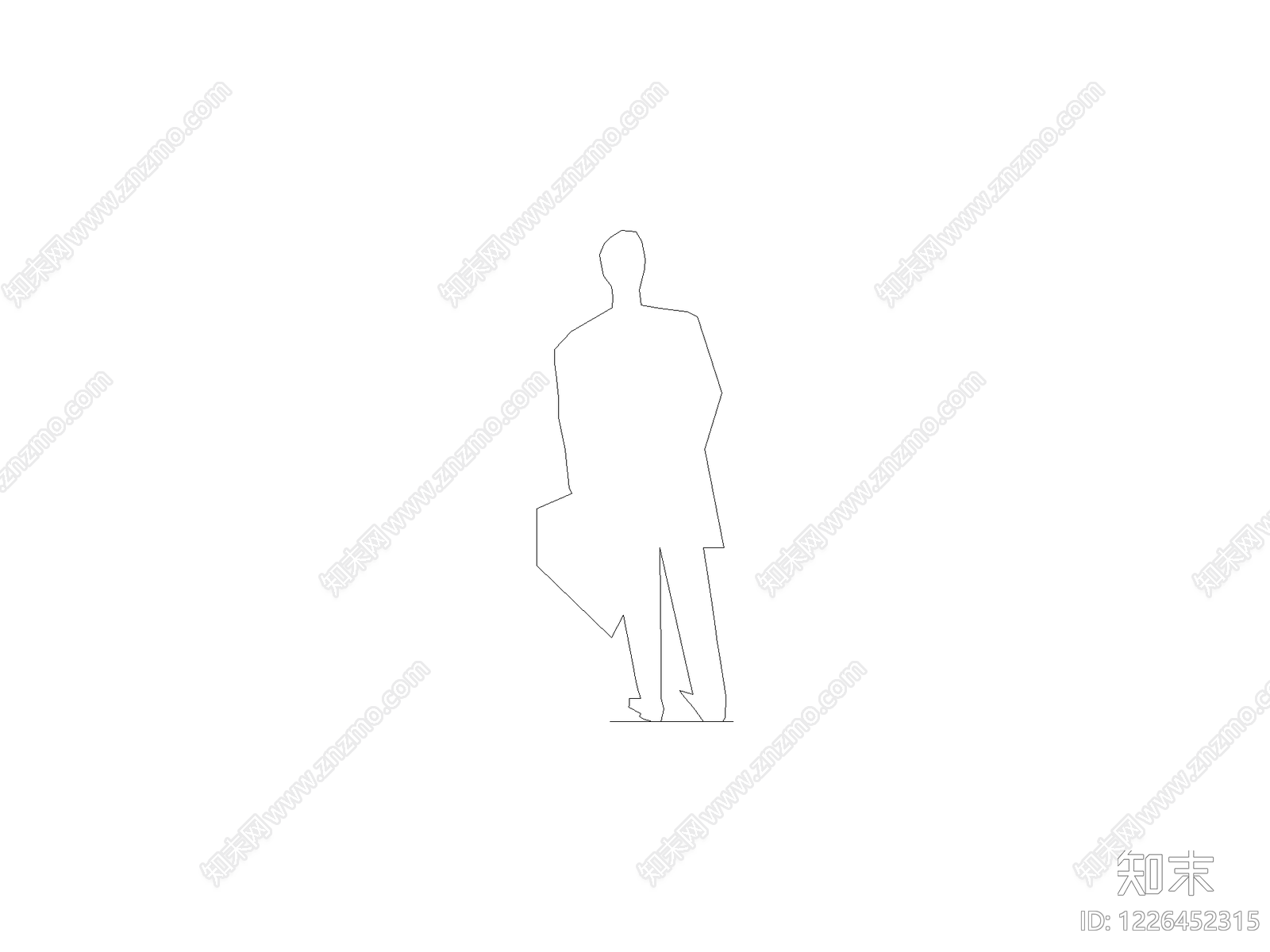 人物CAD图纸