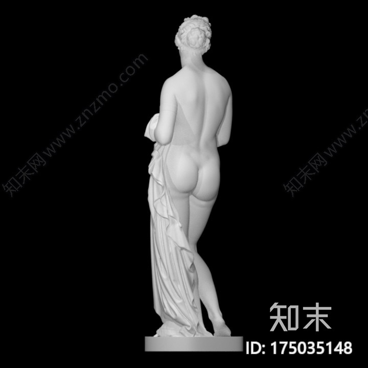 站立的维纳斯3d打印模型下载【ID:175035148】