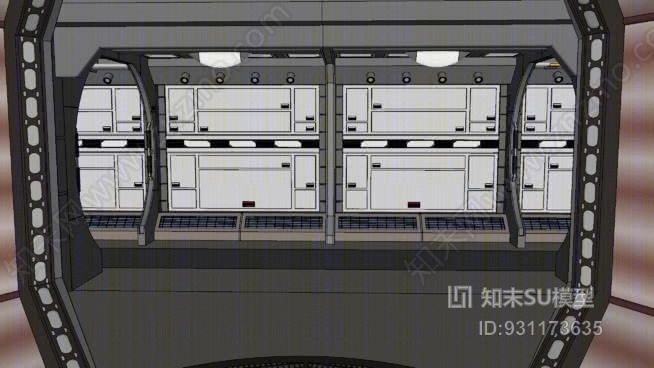 走廊企业NX-01第02部分SU模型下载【ID:931173635】