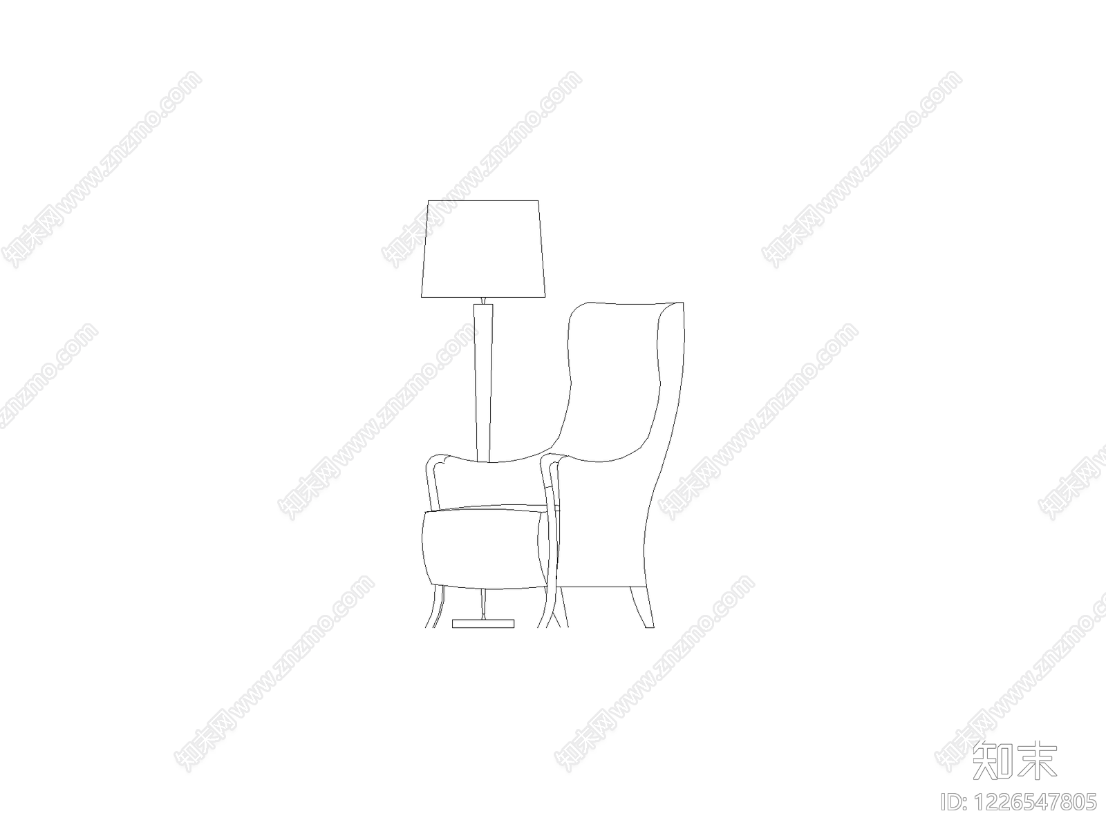 椅子CAD图纸