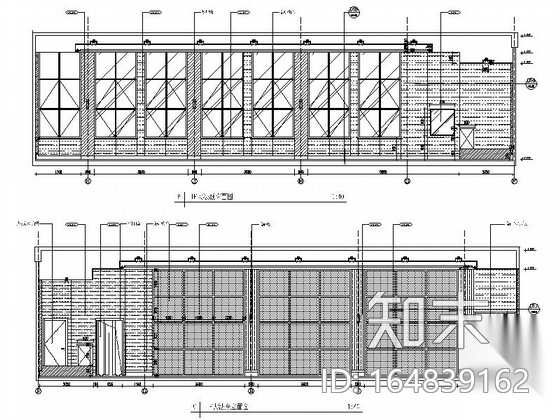 [重庆]现代风格三层法院办公楼室内装修图施工图下载【ID:164839162】