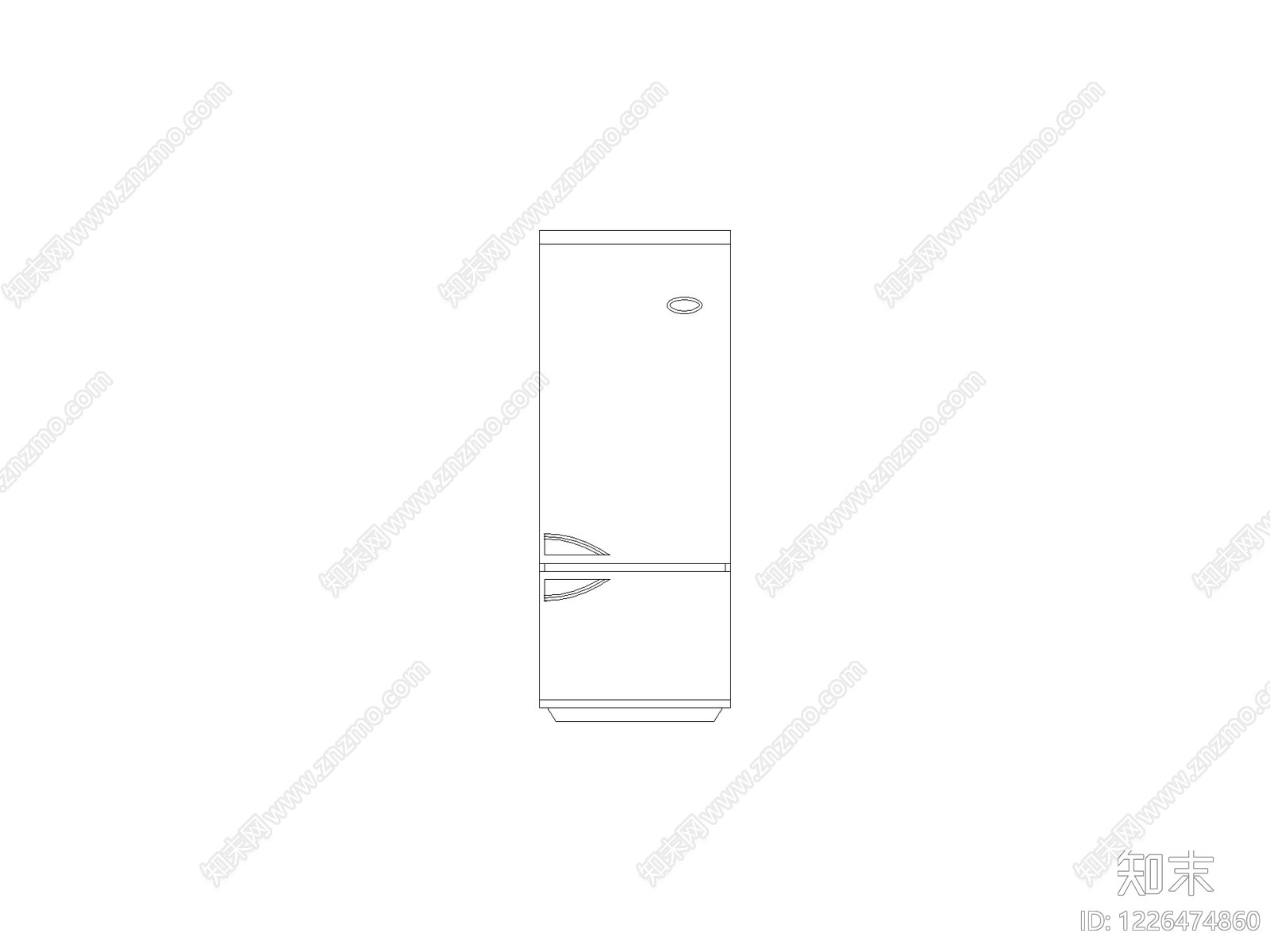 常用平面立面图块cad施工图下载【ID:1226474860】