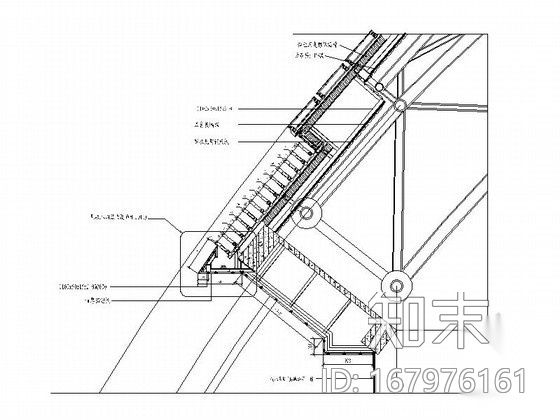 金属屋面典型构造节点详图施工图下载【ID:167976161】