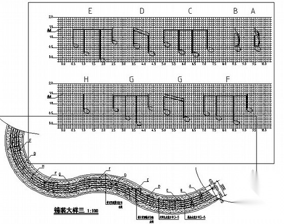 [福建龙岩]广场景观绿化工程施工图cad施工图下载【ID:161035139】