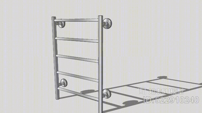 浴室巴特勒加热毛巾棒SU模型下载【ID:522910240】
