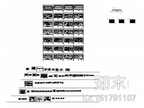 [浙江]超全面电器公司四层办公楼室内CAD施工图cad施工图下载【ID:161791107】