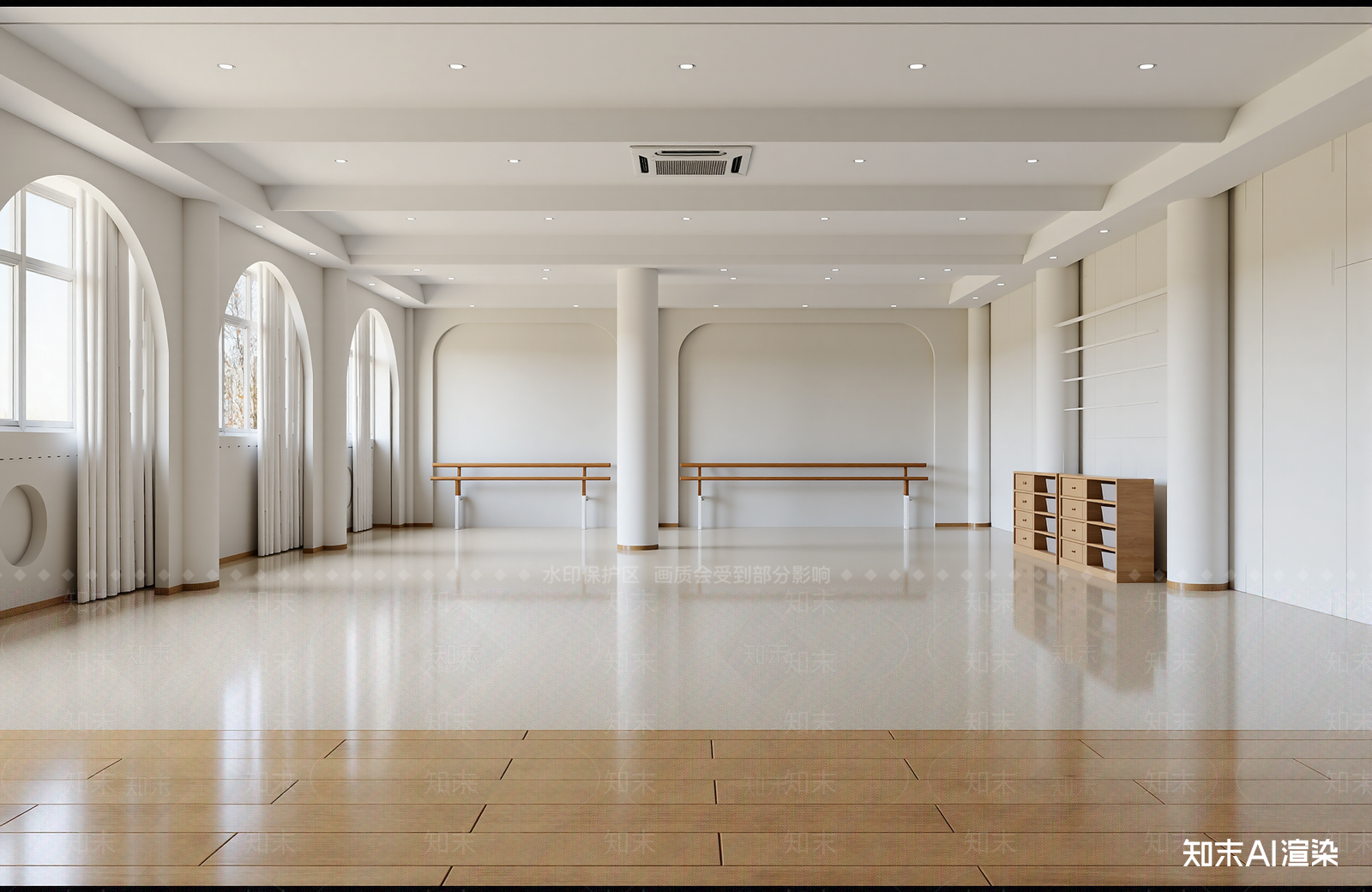瑜伽室3D模型下载【ID:1213958263】