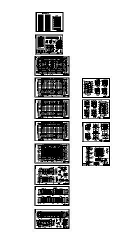 某四层办公楼建筑施工图cad施工图下载【ID:151424183】