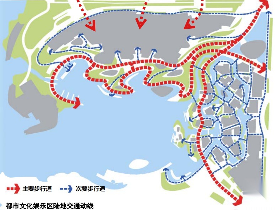 深圳华侨城欢乐海岸总体规划方案文本cad施工图下载【ID:151712121】