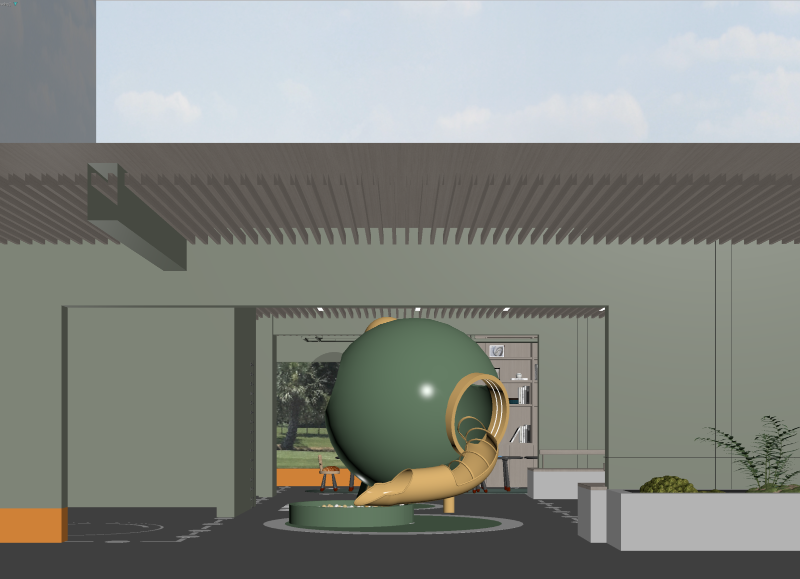 现代其他展厅3D模型下载【ID:1214799099】