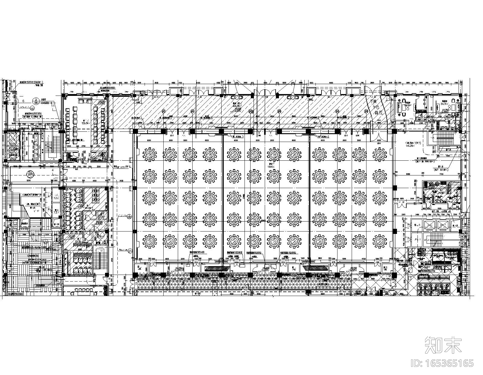 [江苏]知名地产文华酒店室内施工图+效果图cad施工图下载【ID:165365165】