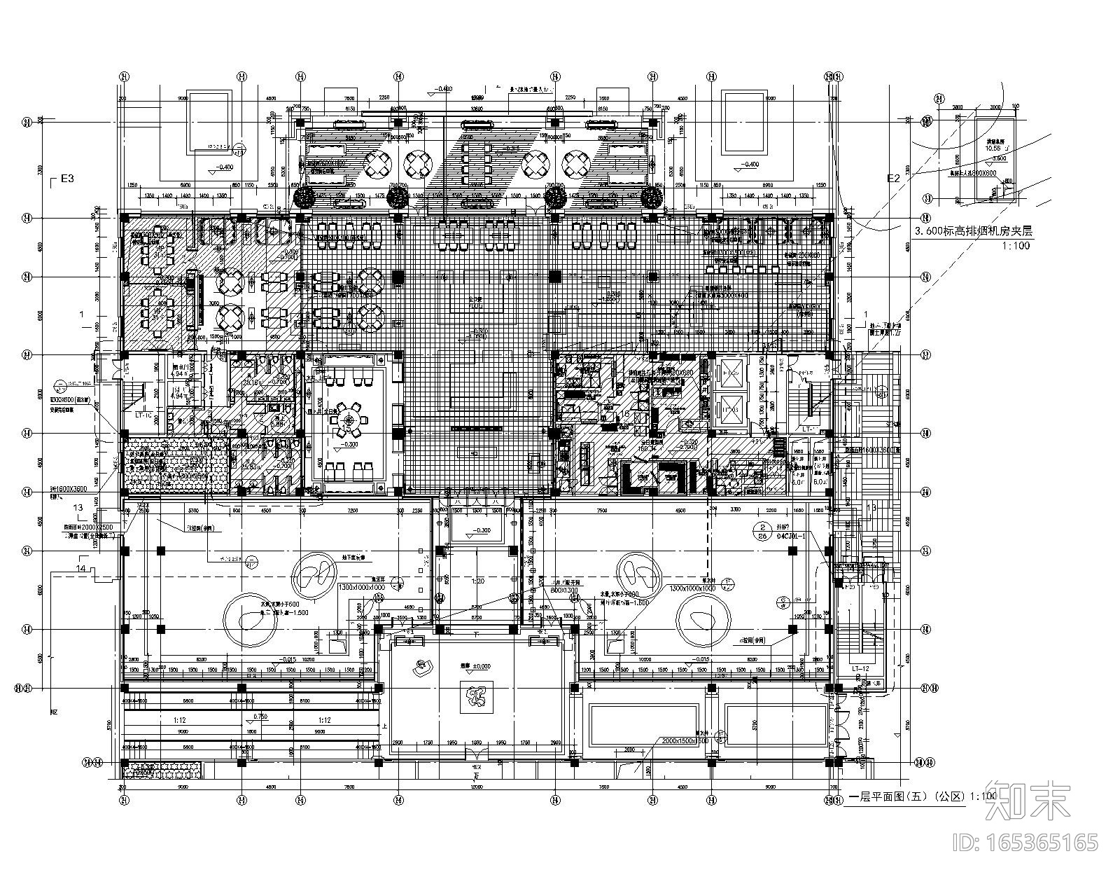 [江苏]知名地产文华酒店室内施工图+效果图cad施工图下载【ID:165365165】