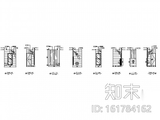 [浙江]高级娱乐会所Ktv室内装修施工图（含实景）cad施工图下载【ID:161784162】