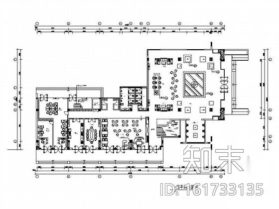 [江苏]英伦水乡国际社区现代售楼处装修施工图cad施工图下载【ID:161733135】