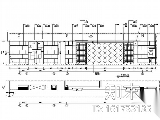 [江苏]英伦水乡国际社区现代售楼处装修施工图cad施工图下载【ID:161733135】