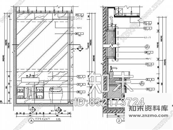 图块/节点某家装洗手台节点CAD图块下载施工图下载【ID:832173724】