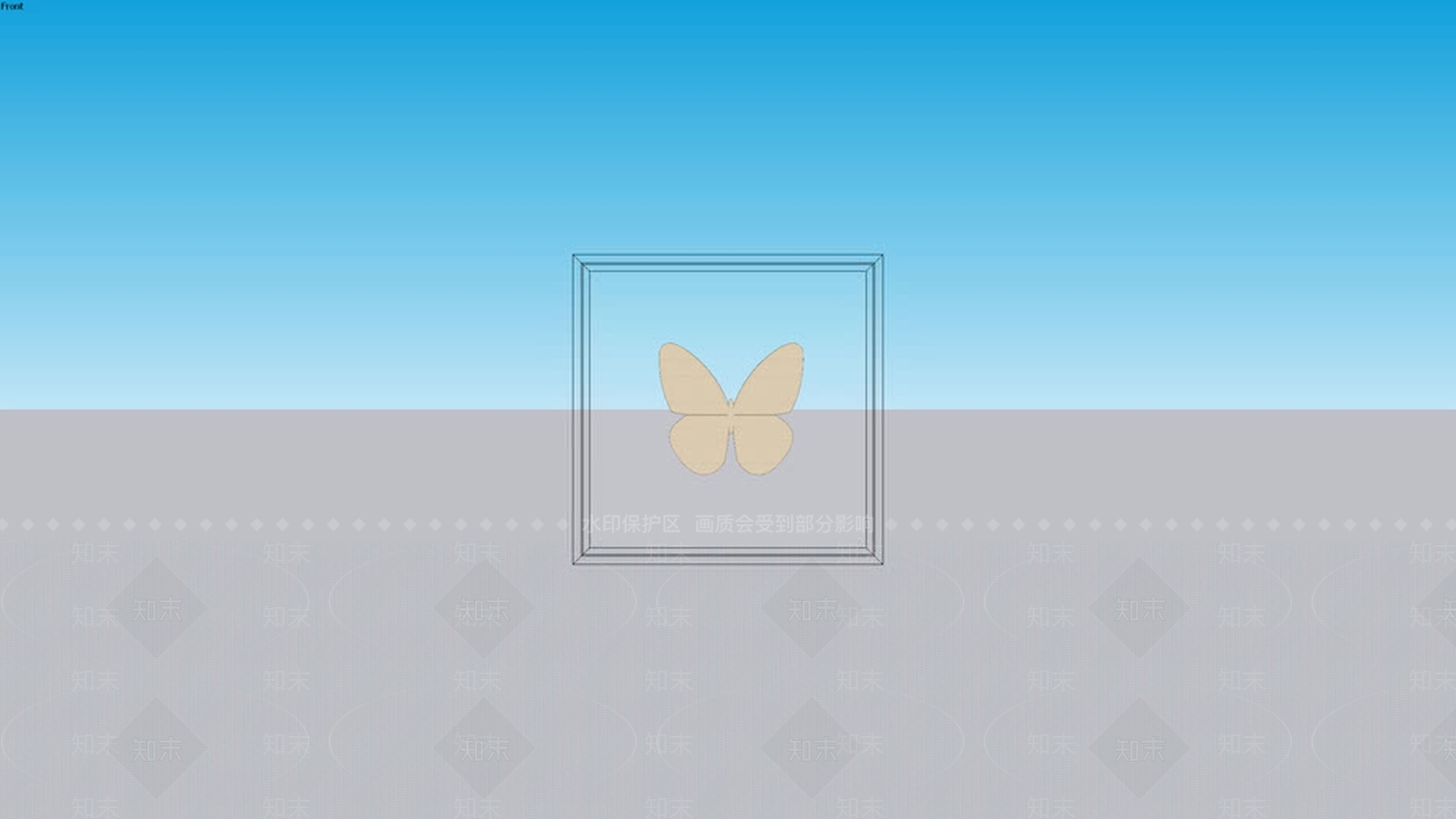 亚克力蝴蝶盒SU模型下载【ID:1162130988】