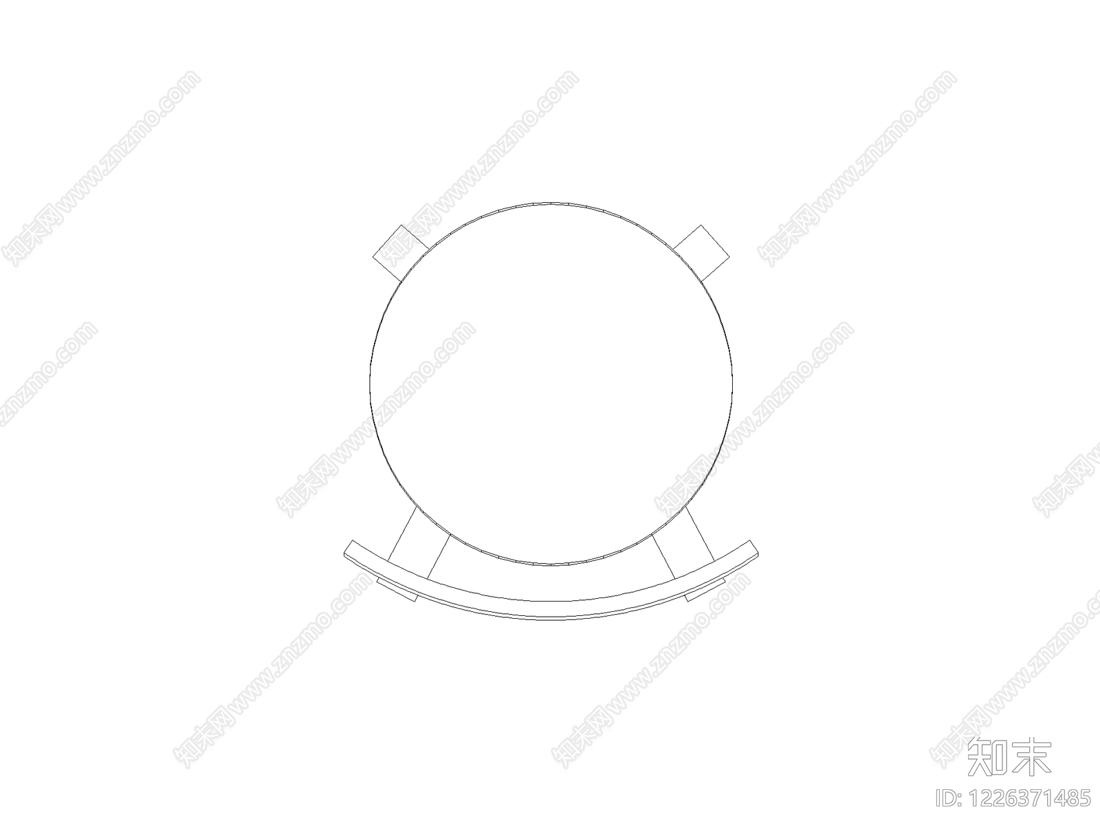 椅子CAD图纸