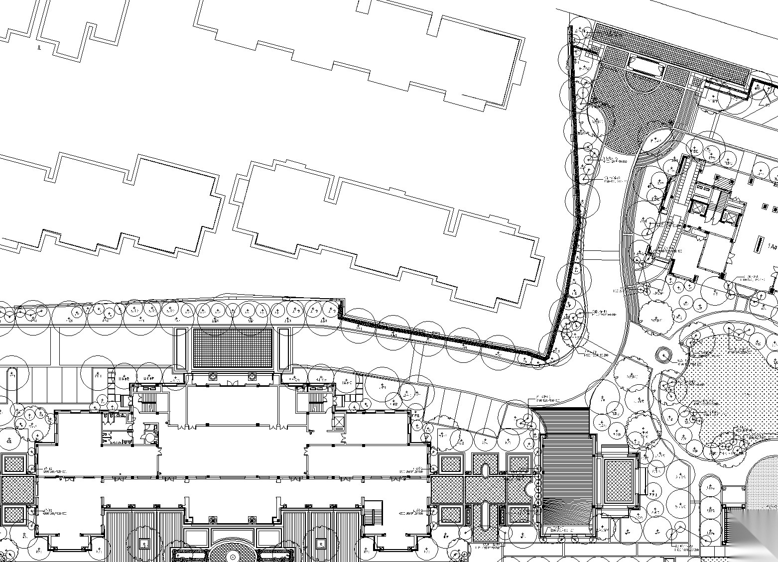 [浙江]杭州绿城新华园居住区植物CAD施工图施工图下载【ID:161019123】