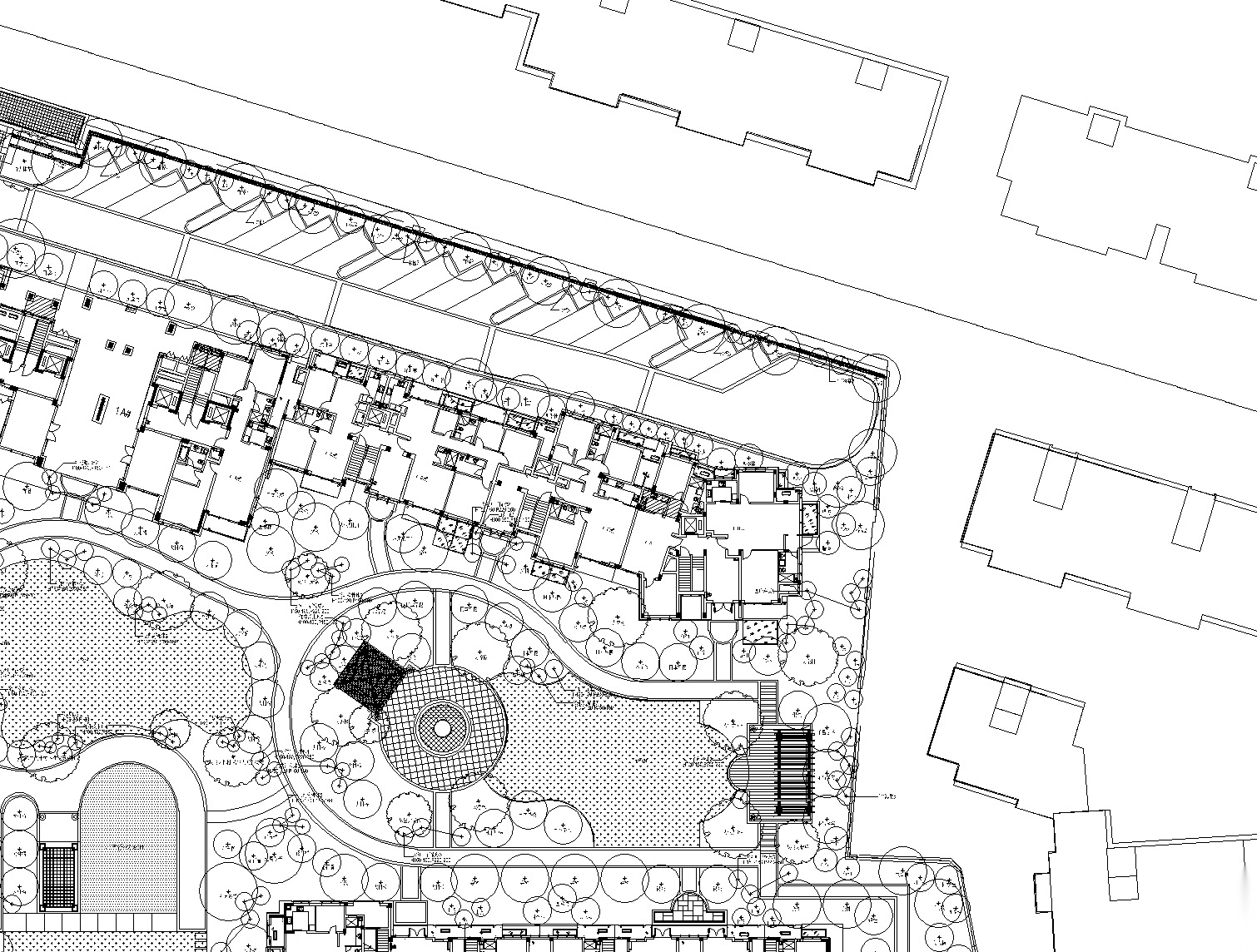 [浙江]杭州绿城新华园居住区植物CAD施工图施工图下载【ID:161019123】