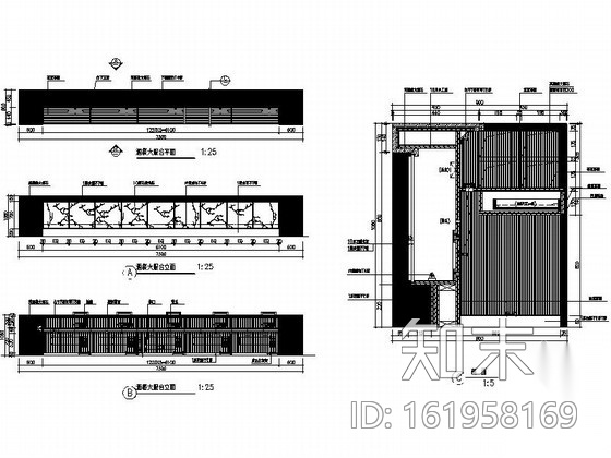 [厦门]某现代风格豪华酒店装修施工图（含效果）cad施工图下载【ID:161958169】