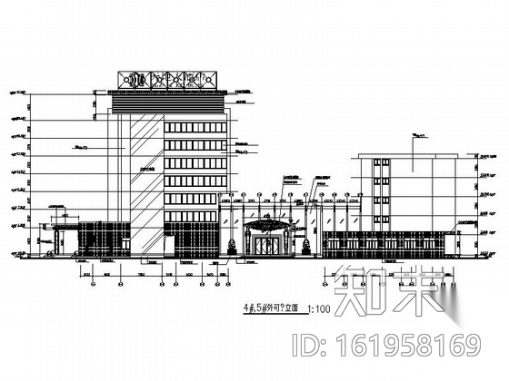 [厦门]某现代风格豪华酒店装修施工图（含效果）cad施工图下载【ID:161958169】