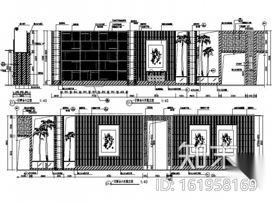 [厦门]某现代风格豪华酒店装修施工图（含效果）cad施工图下载【ID:161958169】