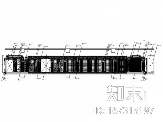 [北京]豪华连锁酒店中餐厅设计装修图cad施工图下载【ID:167315197】