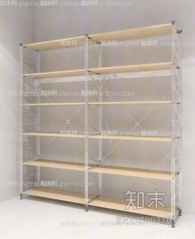 货架43D模型下载【ID:22500210】