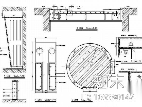 [天津]新影联电影城装饰工程图cad施工图下载【ID:166530142】