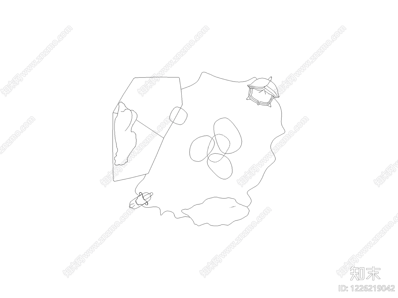 现代,极简家装图库CAD图纸