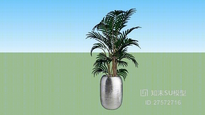 盆栽SU模型下载【ID:119278894】