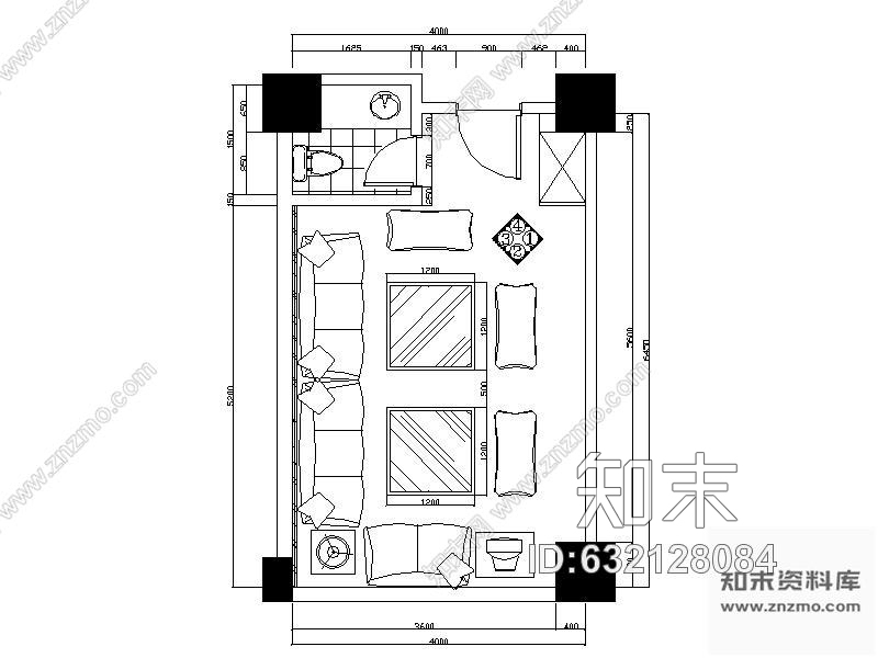 施工图KTV包间施工图1cad施工图下载【ID:632128084】