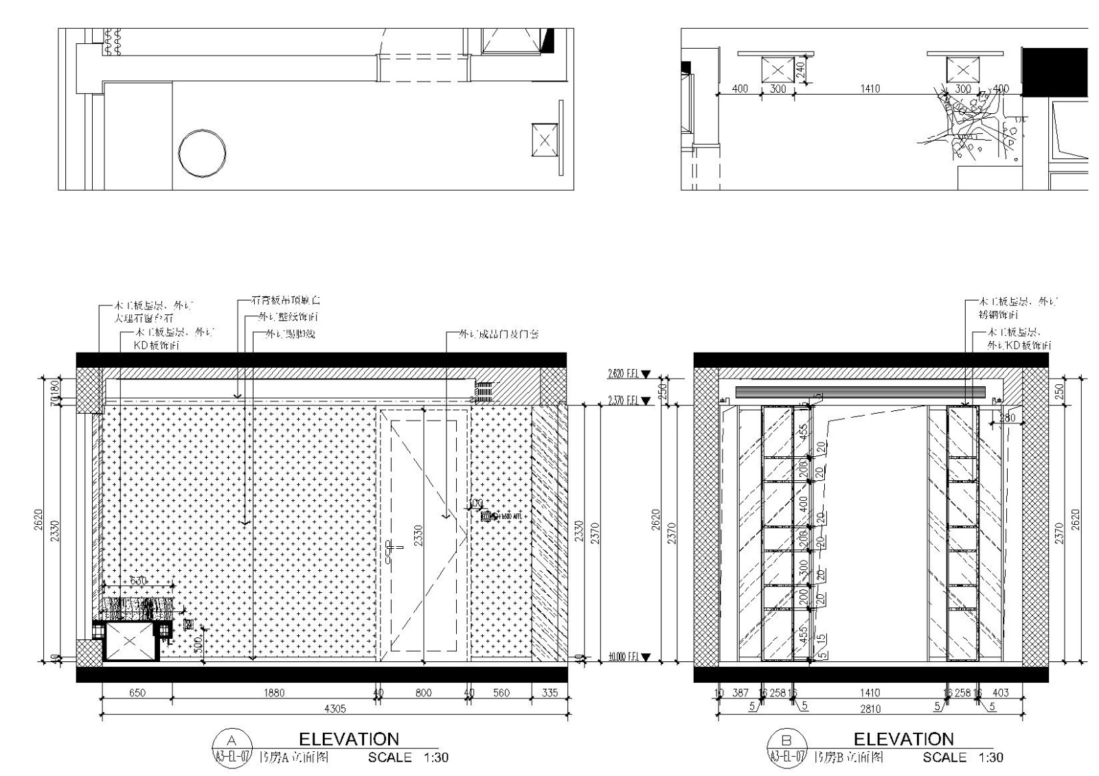 [浙江]-杭州富阳山水国际住宅施工图+效果图cad施工图下载【ID:160016107】