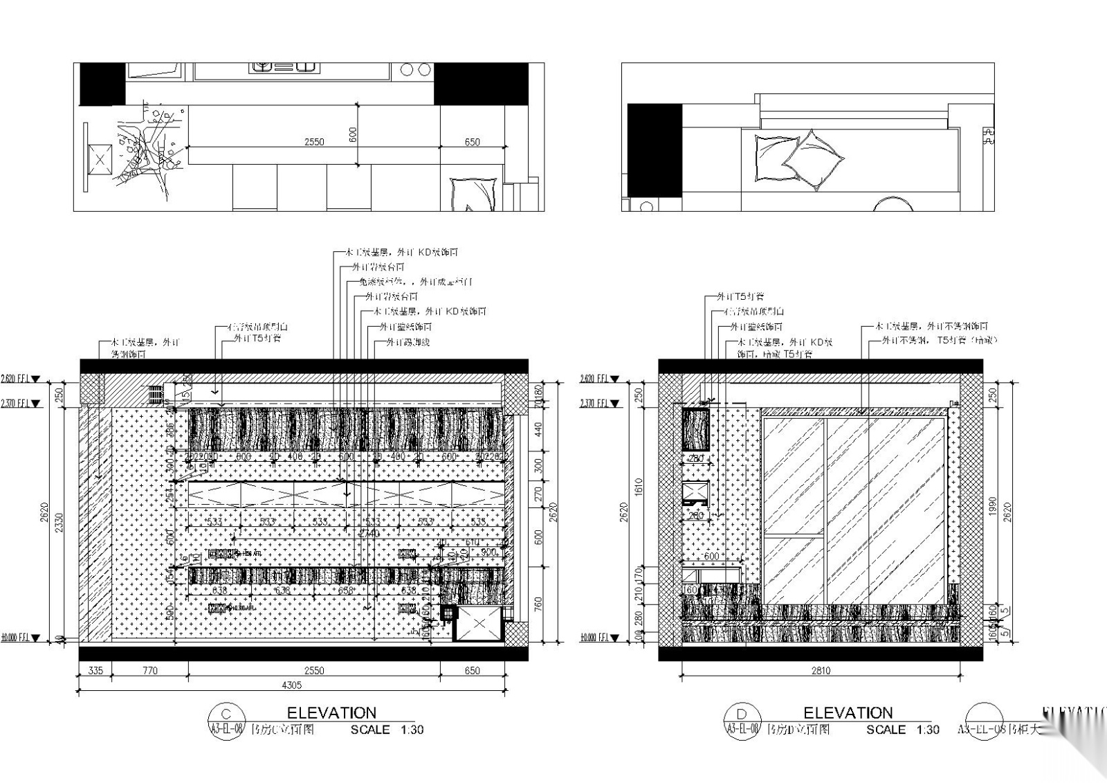 [浙江]-杭州富阳山水国际住宅施工图+效果图cad施工图下载【ID:160016107】