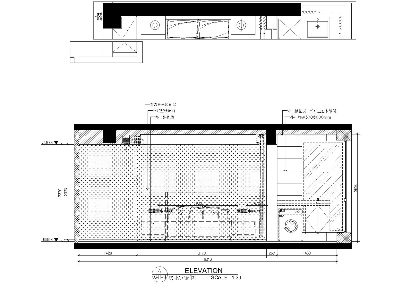 [浙江]-杭州富阳山水国际住宅施工图+效果图cad施工图下载【ID:160016107】