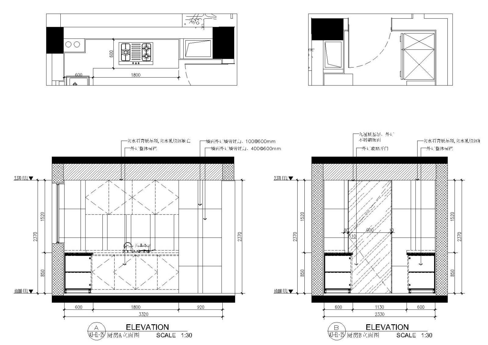 [浙江]-杭州富阳山水国际住宅施工图+效果图cad施工图下载【ID:160016107】