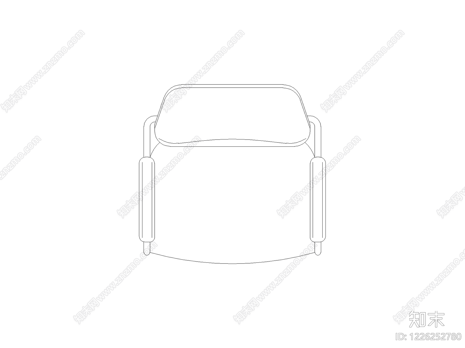沙发CAD图纸