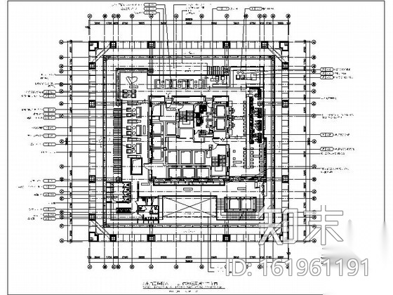 [北京]CBD某高端酒店休闲吧施工图（含实景）施工图下载【ID:161961191】