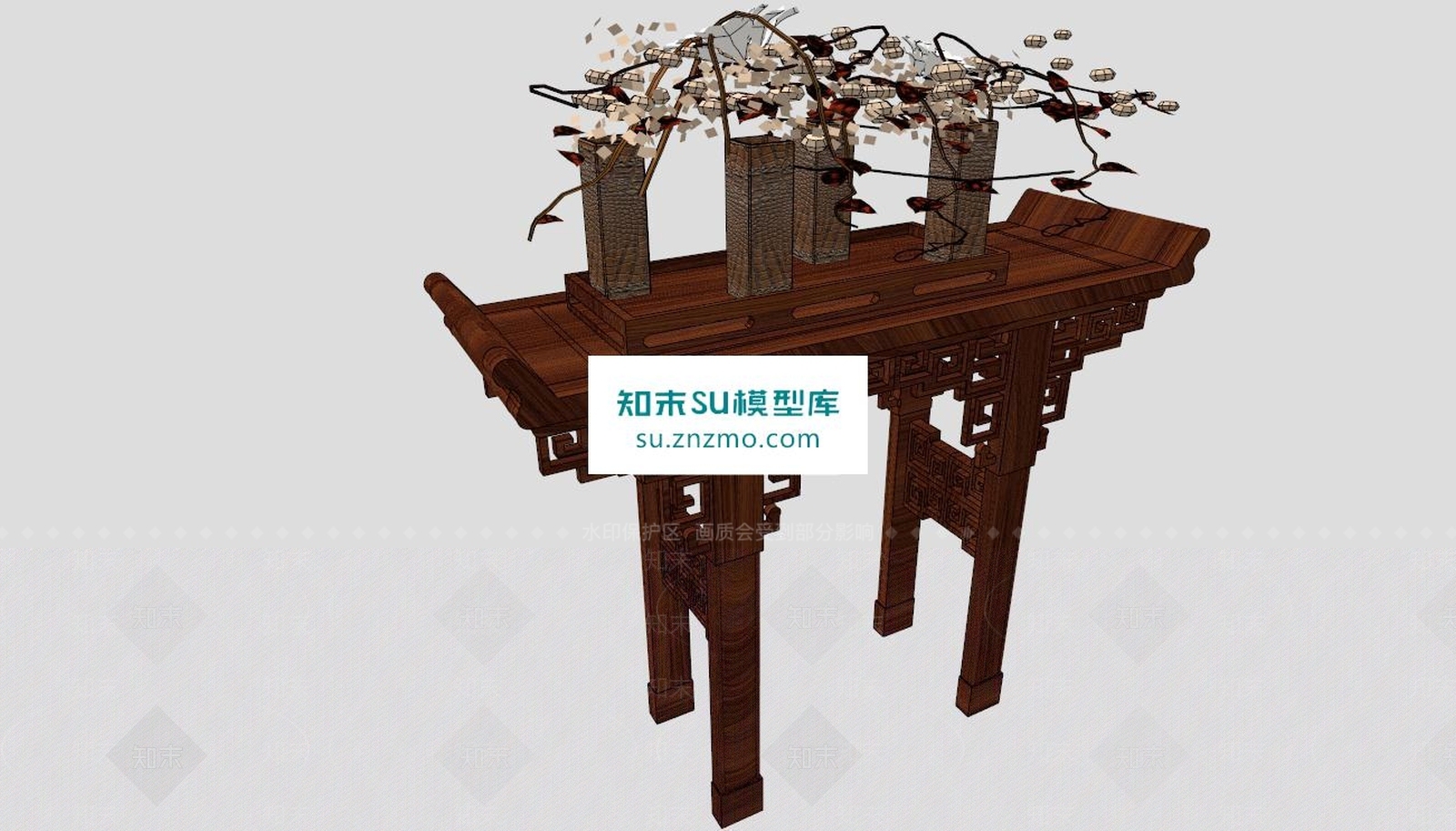 条案SU模型下载【ID:162383113】