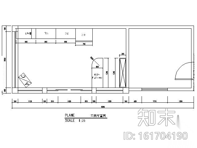 24小时便利店施工图（含效果）cad施工图下载【ID:161704190】