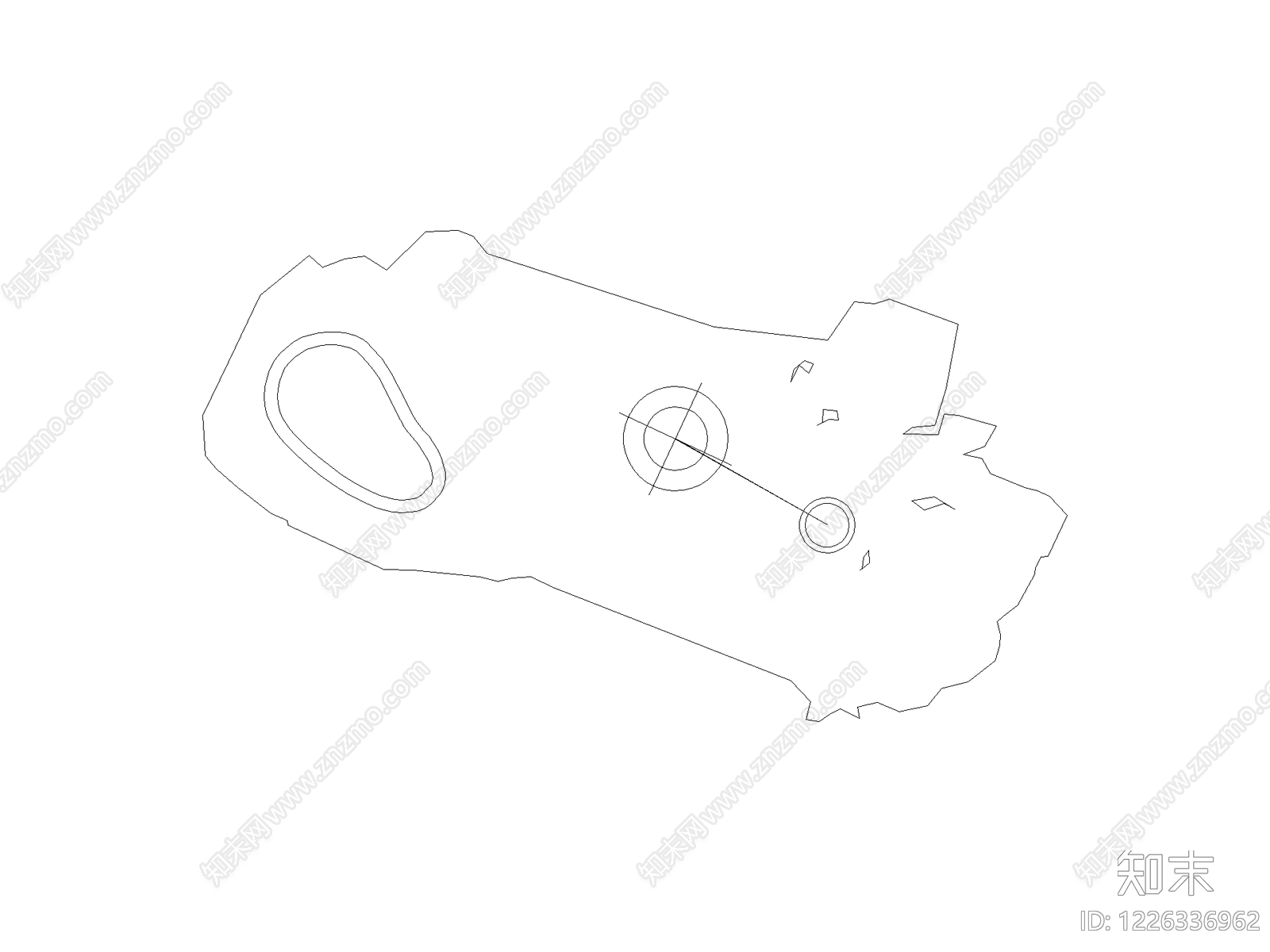 现代背景墙CAD图纸