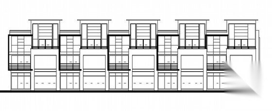 深圳红树湾某住宅小区T1楼建筑施工图施工图下载【ID:165617193】