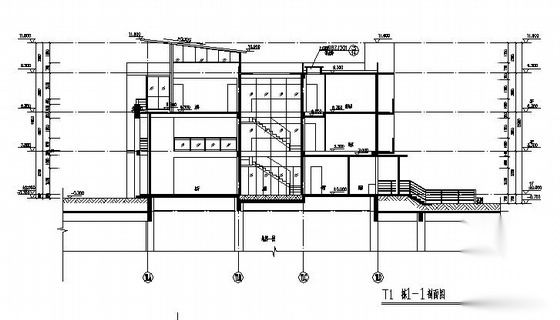 深圳红树湾某住宅小区T1楼建筑施工图施工图下载【ID:165617193】